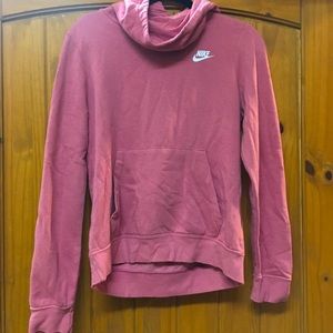 Dusty pink Nike hoodie. Size small